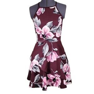 Speechless Halter A-line Mini Party Dress Sz 3